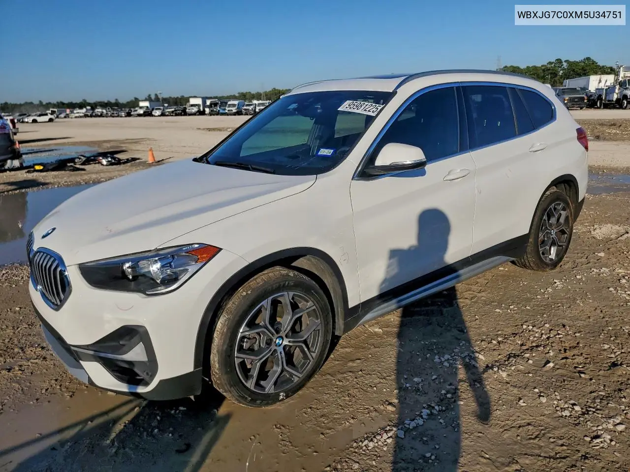 WBXJG7C0XM5U34751 2021 BMW X1 Sdrive28I