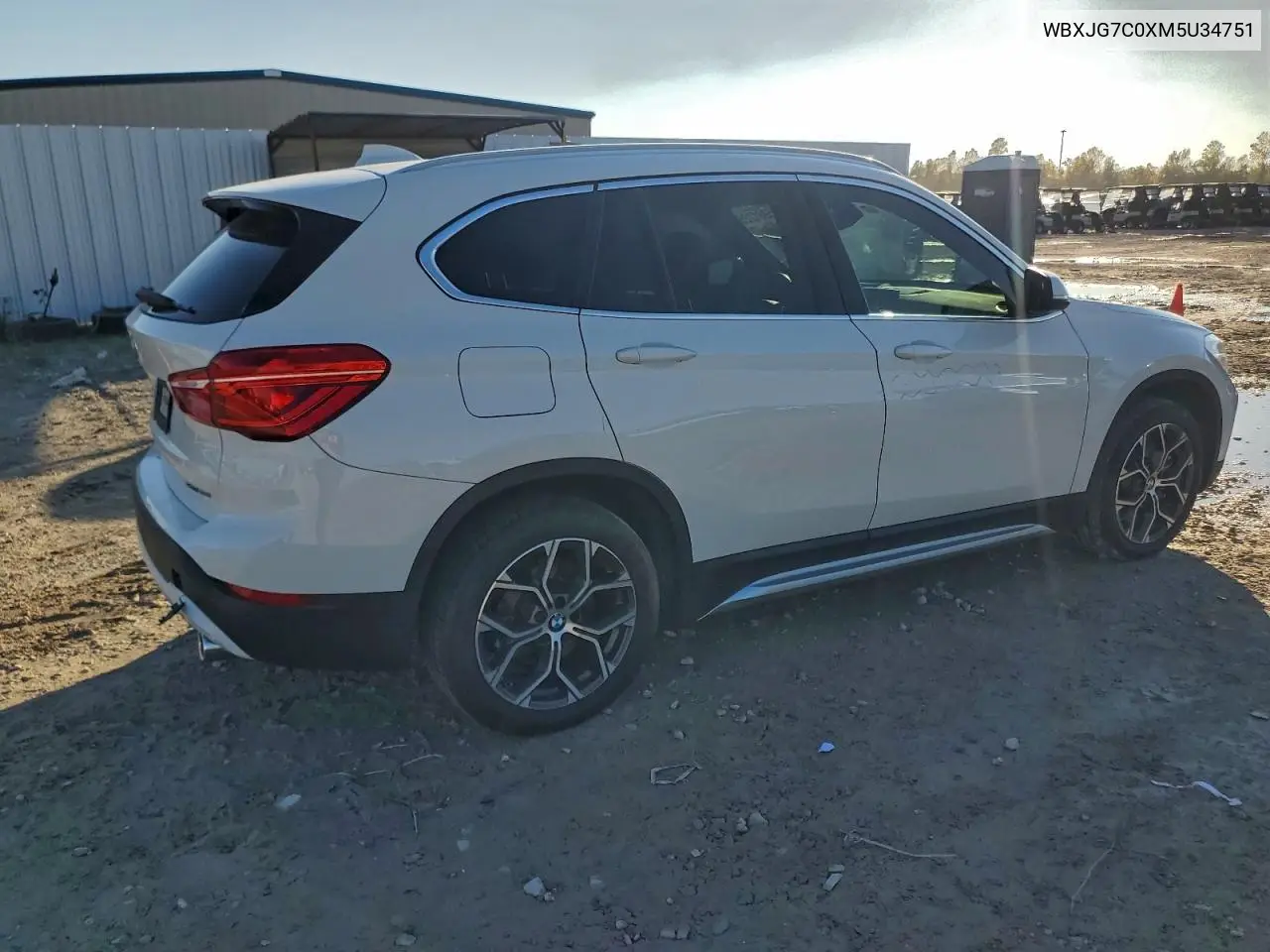 WBXJG7C0XM5U34751 2021 BMW X1 Sdrive28I