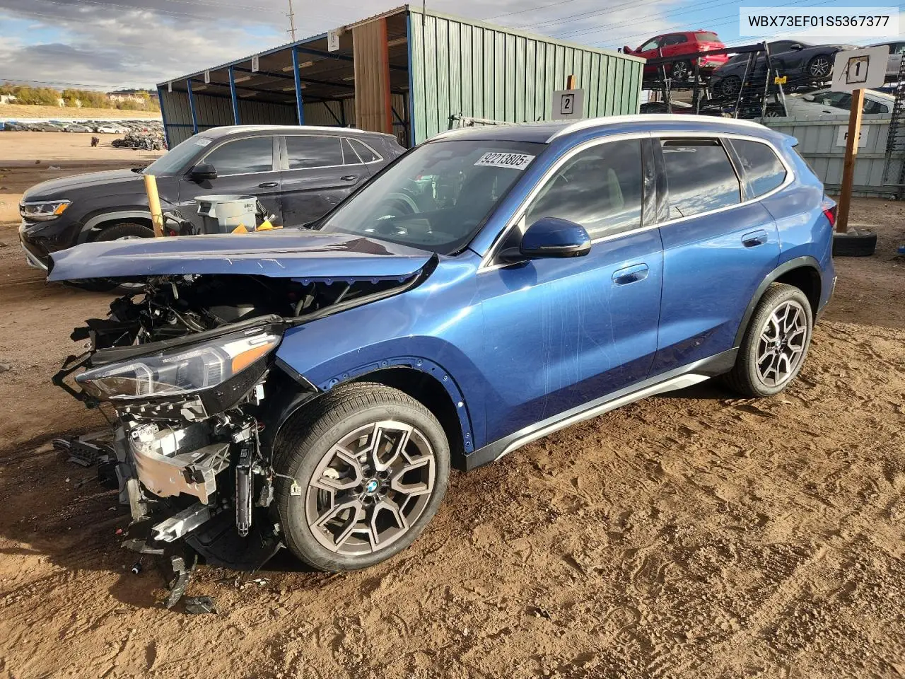 WBX73EF01S5367377 2025 BMW X1 xDrive28I