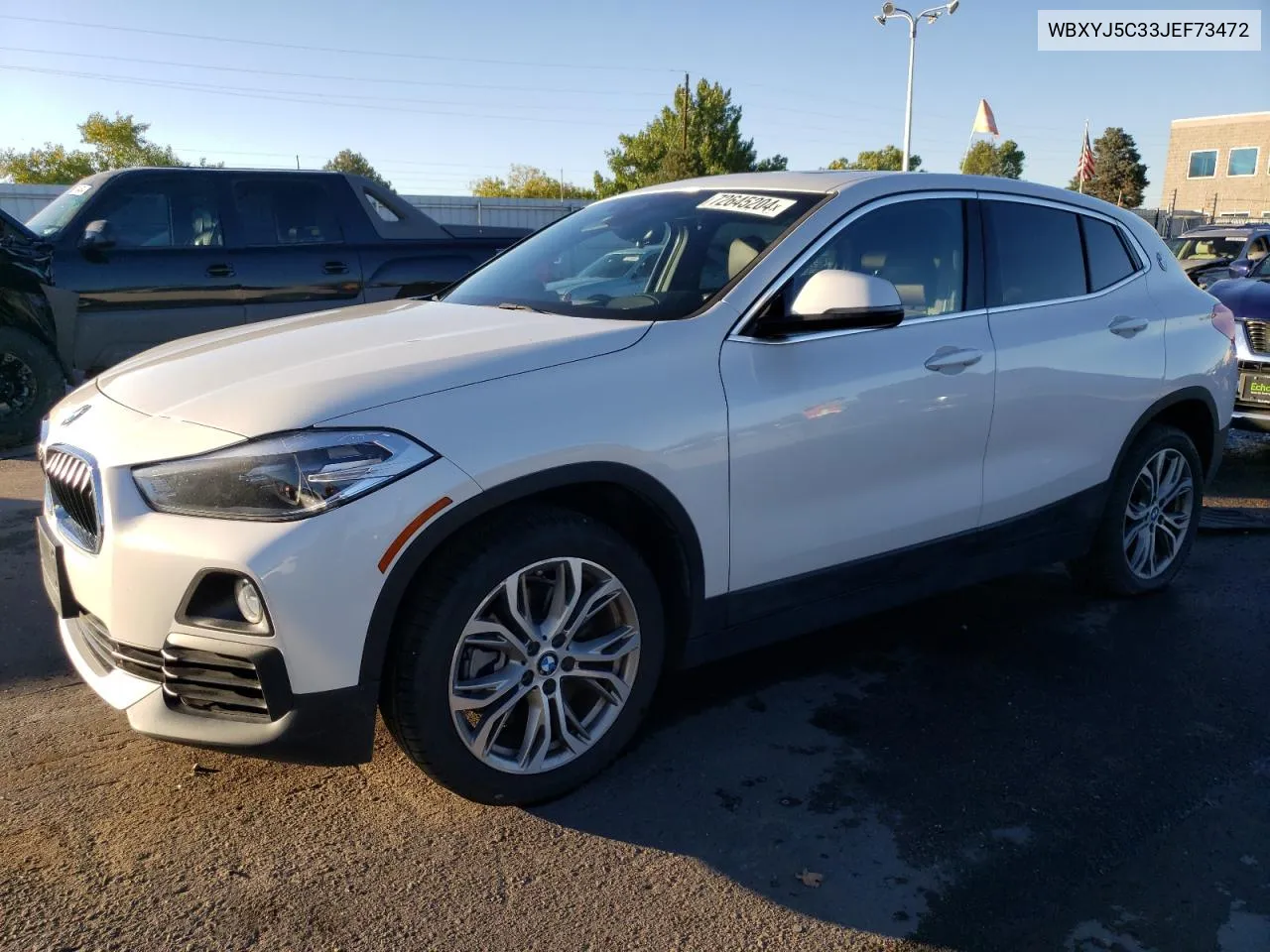 WBXYJ5C33JEF73472 2018 BMW X2 xDrive28I