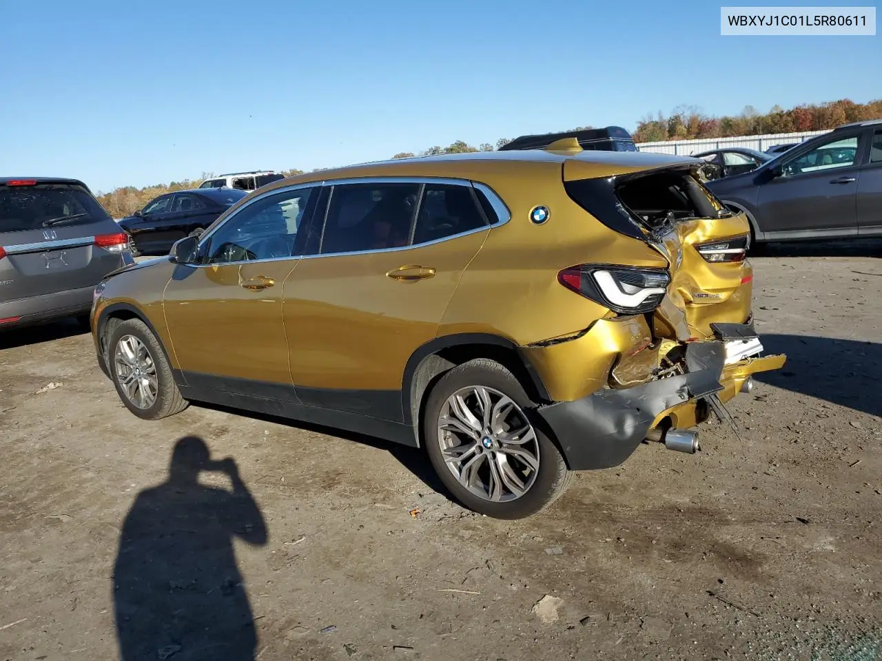 WBXYJ1C01L5R80611 2020 BMW X2 xDrive28I