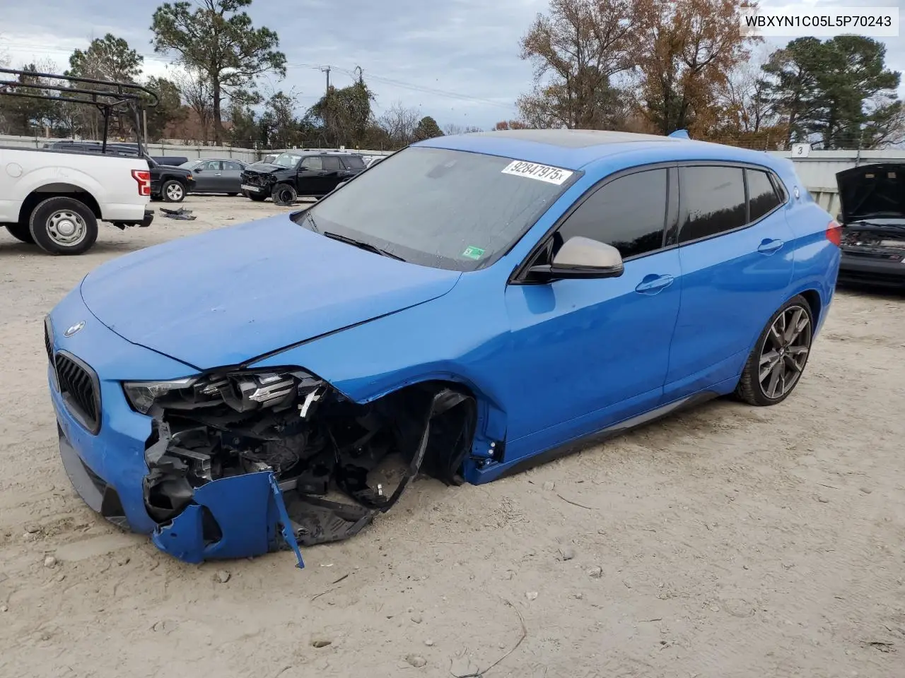 WBXYN1C05L5P70243 2020 BMW X2 M35I