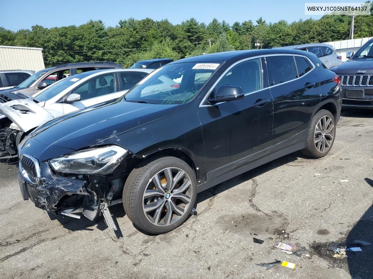 WBXYJ1C05N5T64137 2022 BMW X2 xDrive28I