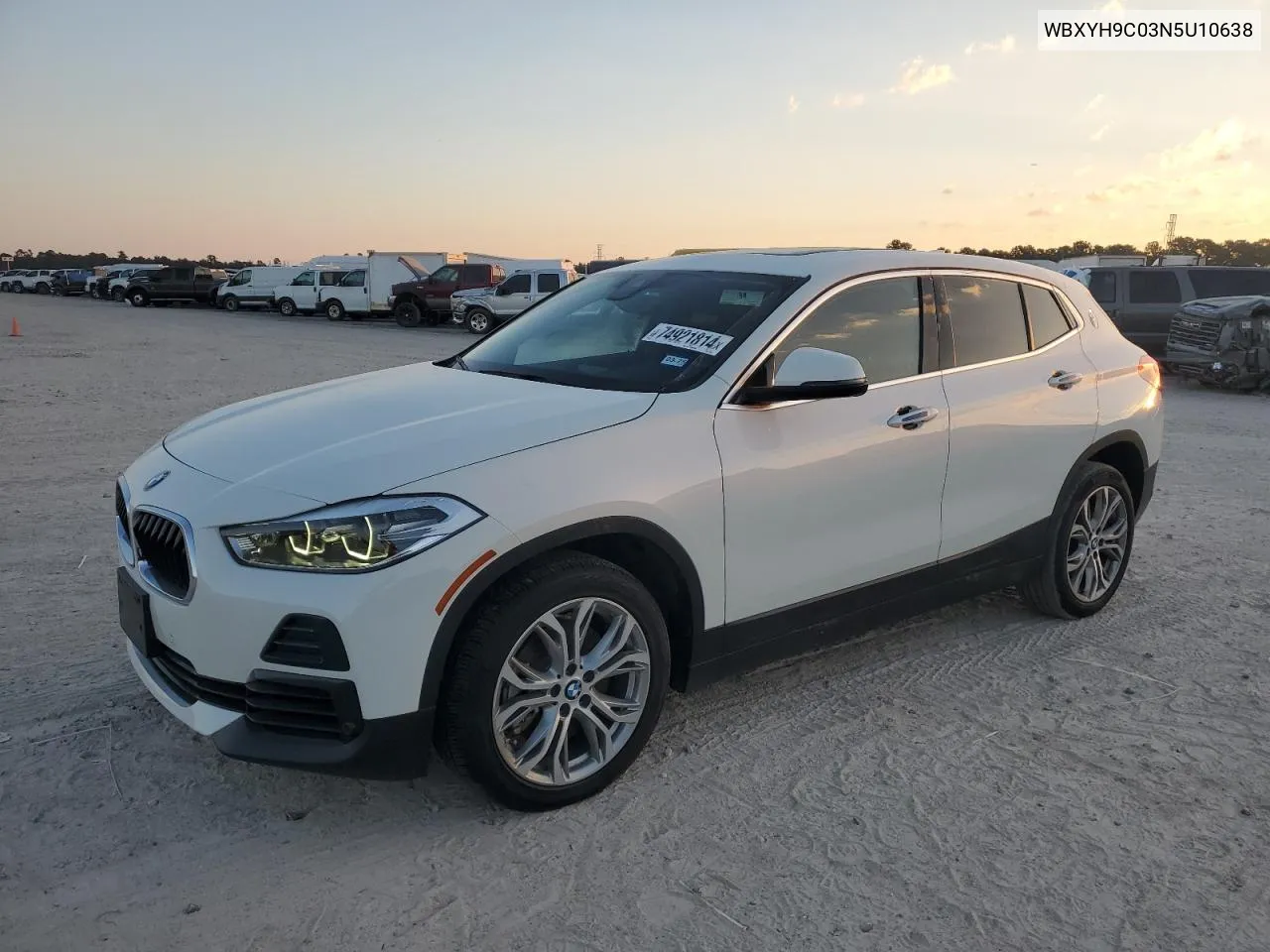 WBXYH9C03N5U10638 2022 BMW X2 Sdrive28I