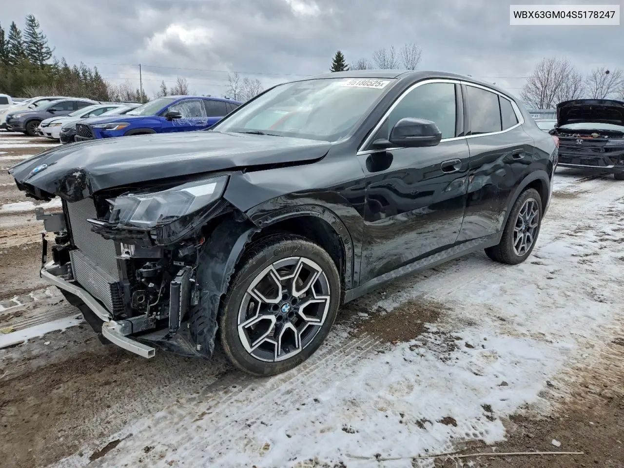 WBX63GM04S5178247 2025 BMW X2 xDrive28I
