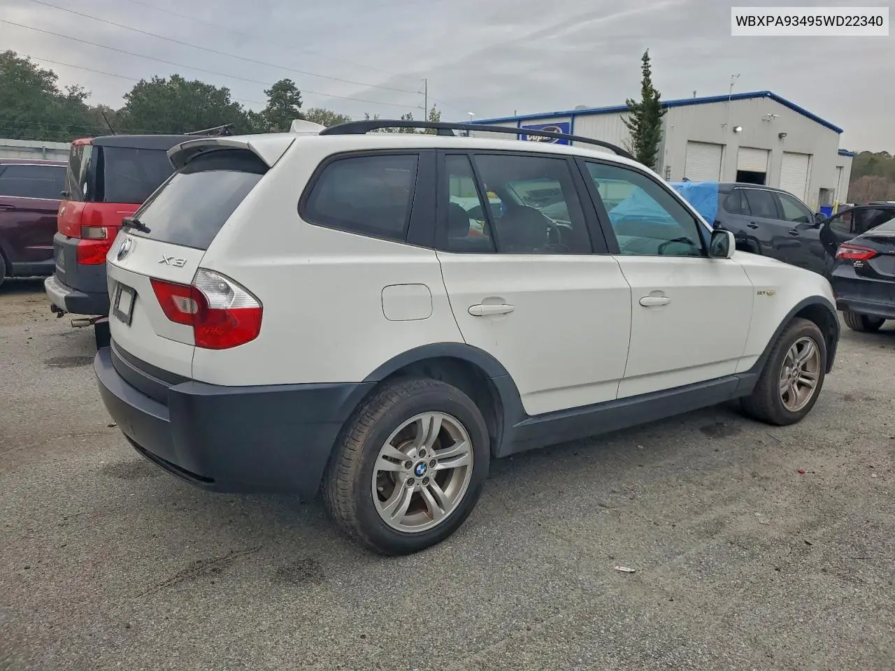 WBXPA93495WD22340 2005 BMW X3 3.0I