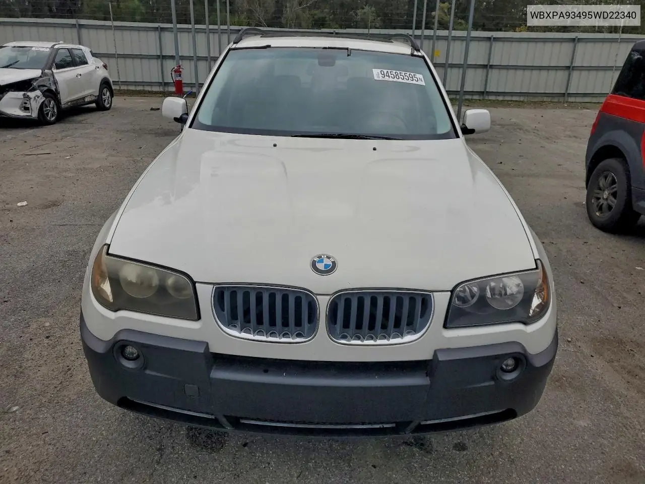 WBXPA93495WD22340 2005 BMW X3 3.0I