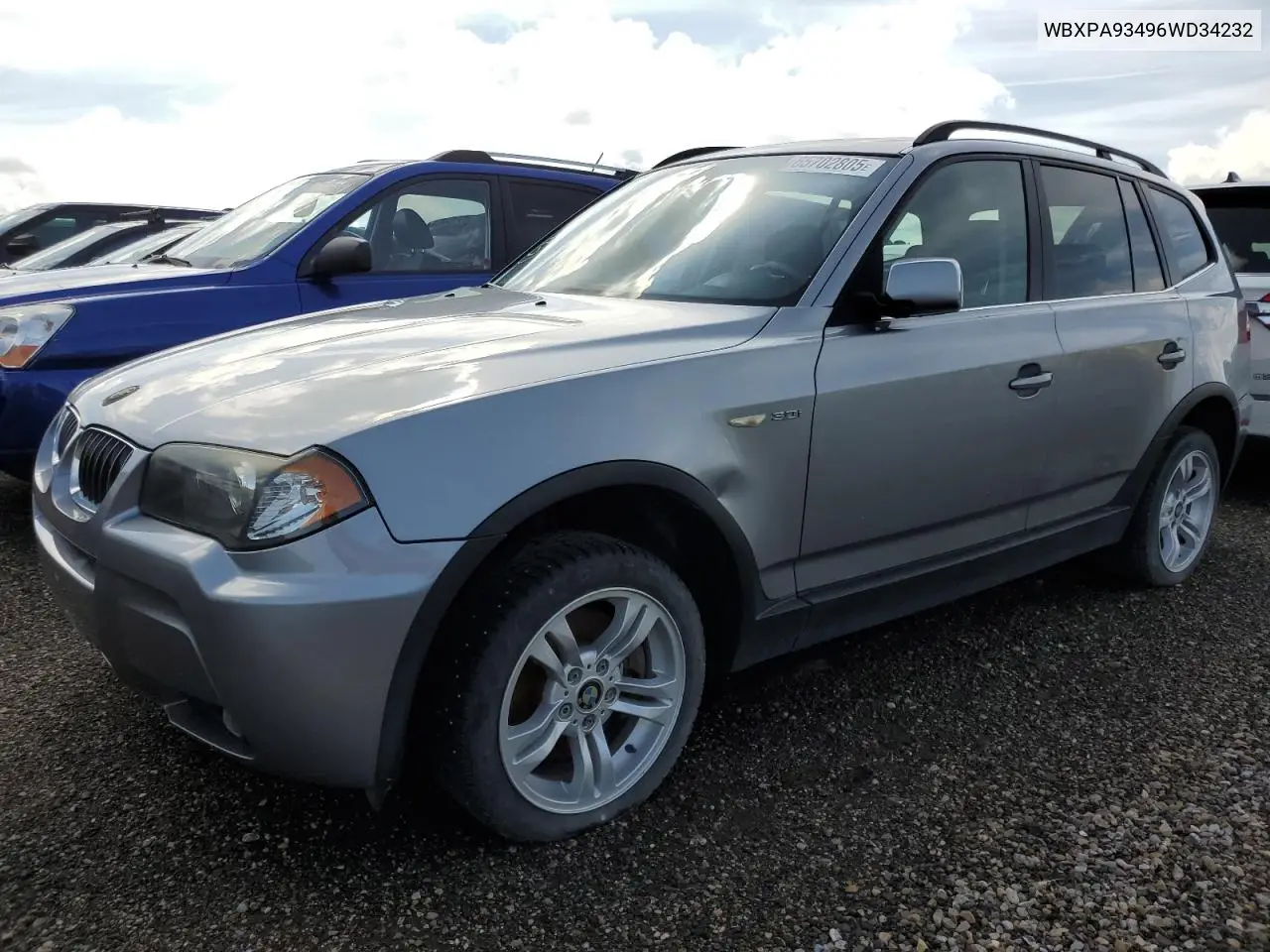 WBXPA93496WD34232 2006 BMW X3 3.0I