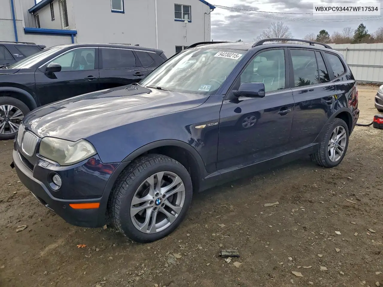 WBXPC93447WF17534 2007 BMW X3 3.0Si