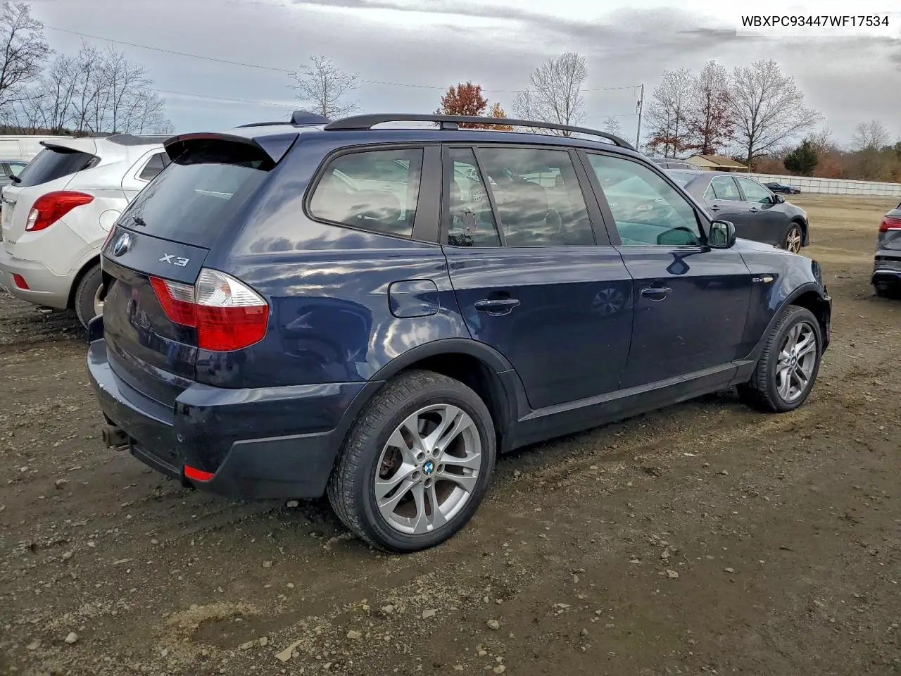 WBXPC93447WF17534 2007 BMW X3 3.0Si