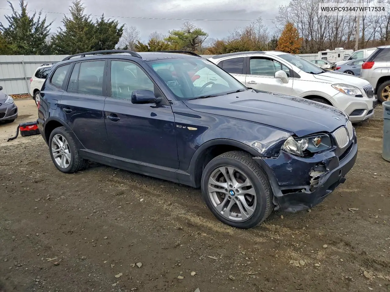 WBXPC93447WF17534 2007 BMW X3 3.0Si