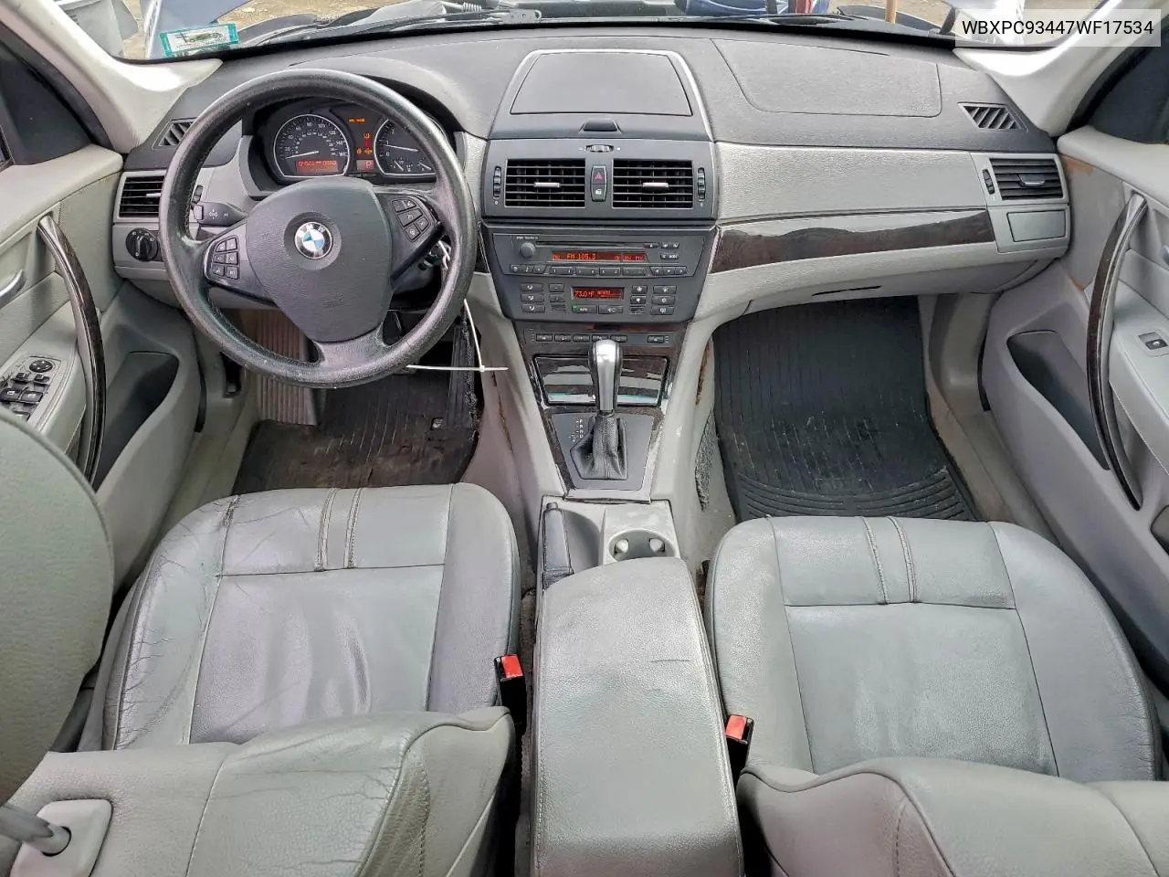 WBXPC93447WF17534 2007 BMW X3 3.0Si