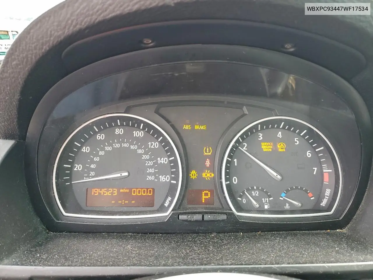 WBXPC93447WF17534 2007 BMW X3 3.0Si