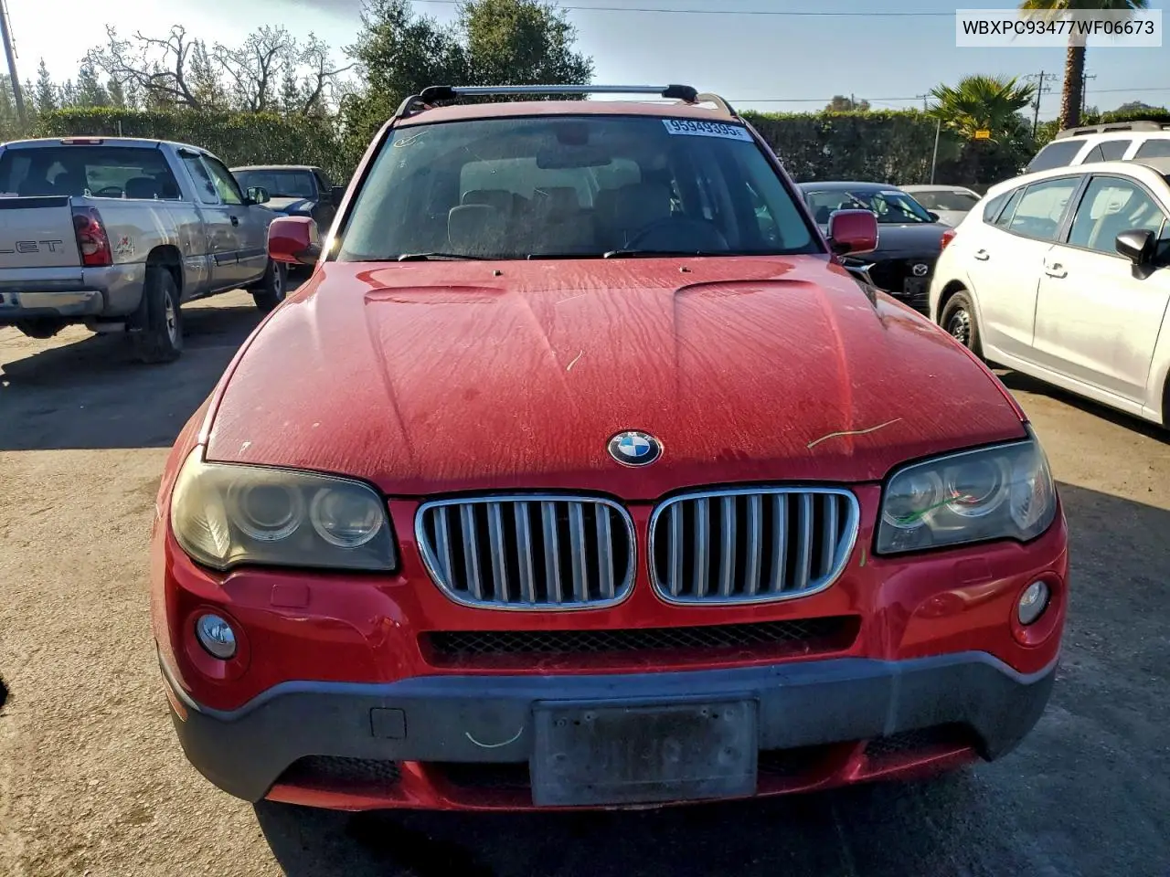 WBXPC93477WF06673 2007 BMW X3 3.0Si