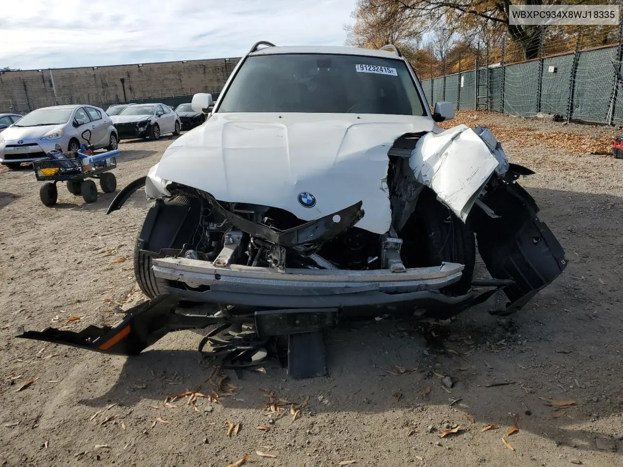 WBXPC934X8WJ18335 2008 BMW X3 3.0Si