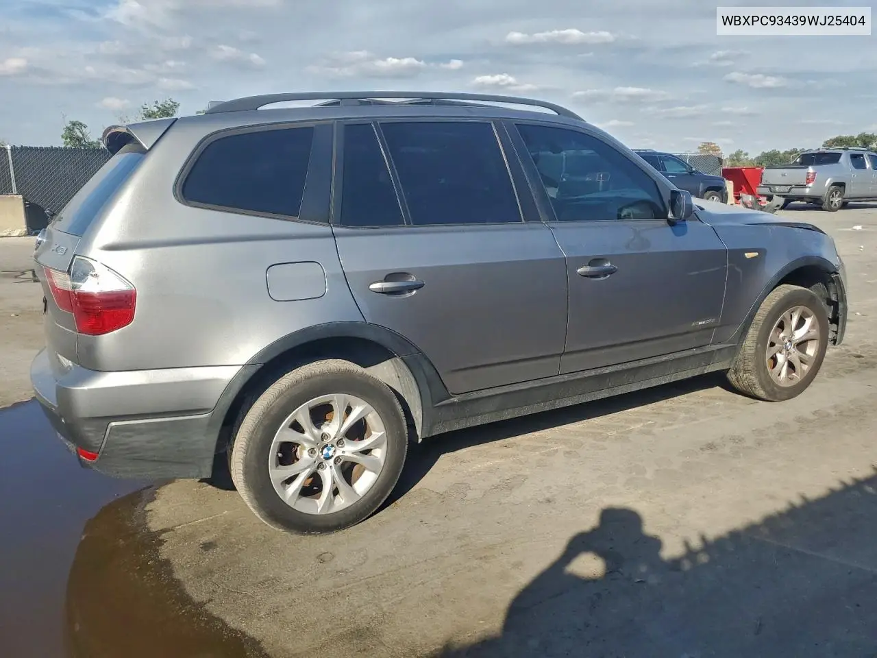 WBXPC93439WJ25404 2009 BMW X3 xDrive30I
