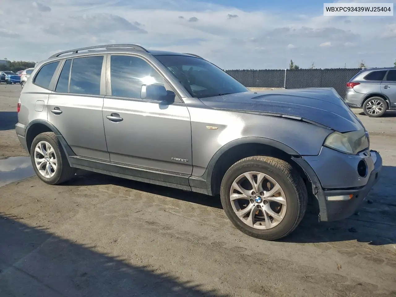 WBXPC93439WJ25404 2009 BMW X3 xDrive30I