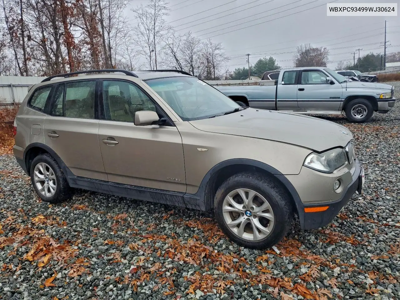 WBXPC93499WJ30624 2009 BMW X3 xDrive30I