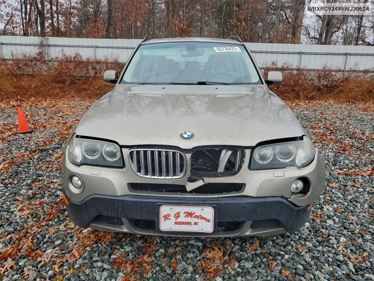 WBXPC93499WJ30624 2009 BMW X3 xDrive30I