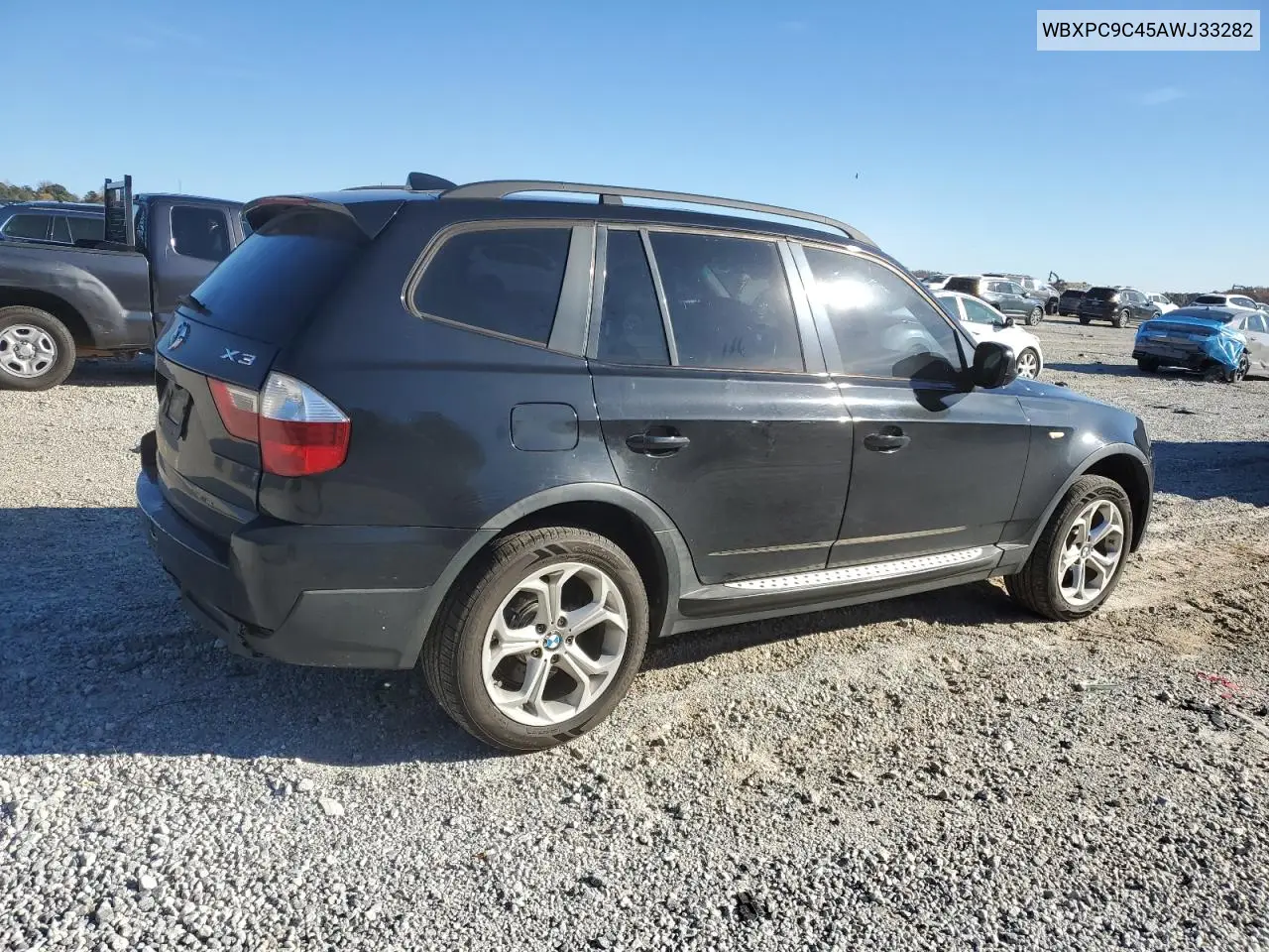 WBXPC9C45AWJ33282 2010 BMW X3 xDrive30I