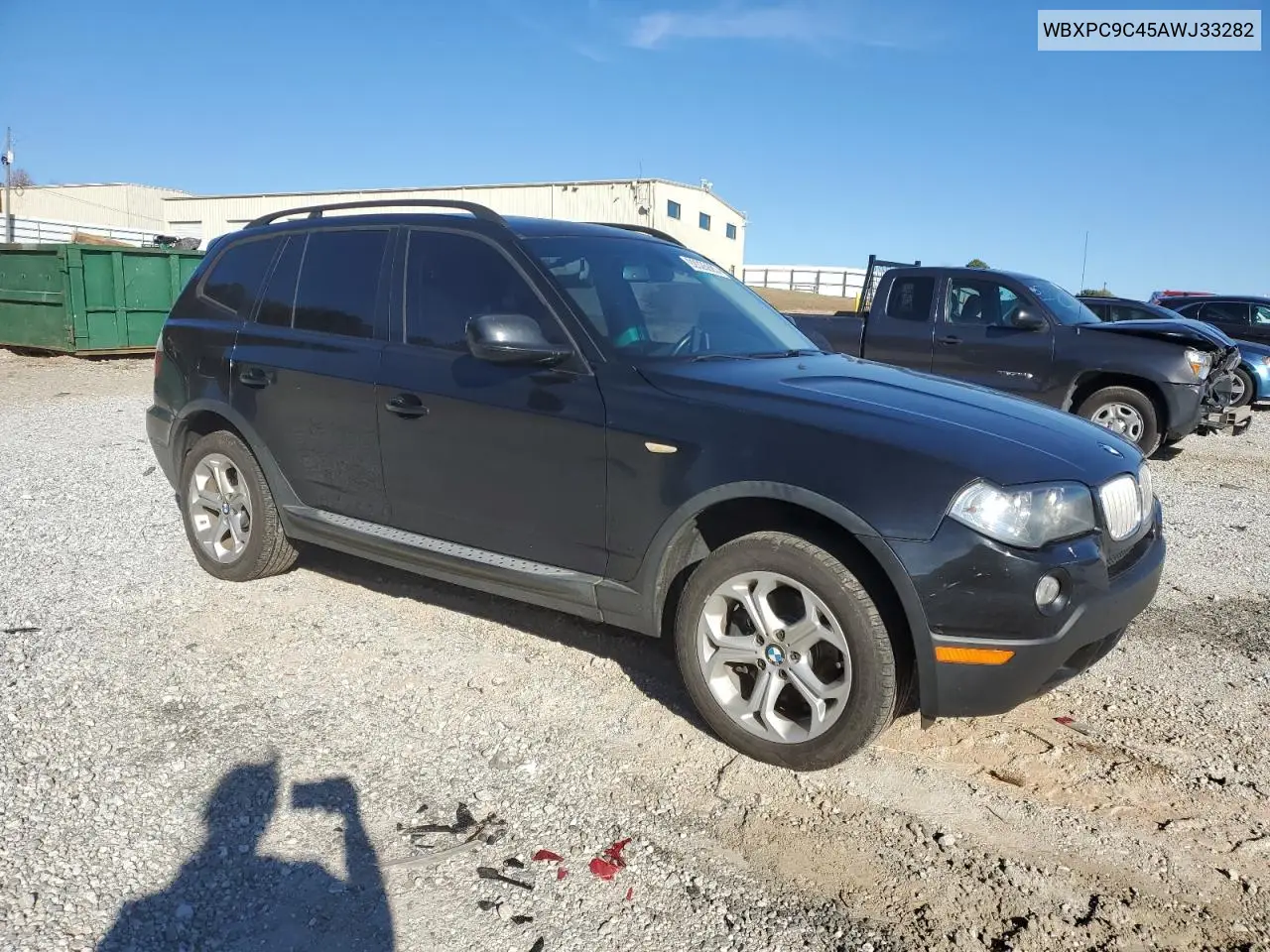 WBXPC9C45AWJ33282 2010 BMW X3 xDrive30I