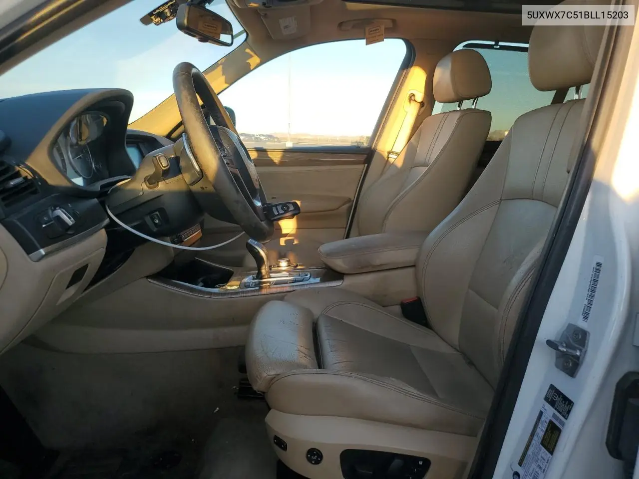 5UXWX7C51BLL15203 2011 BMW X3 xDrive35I