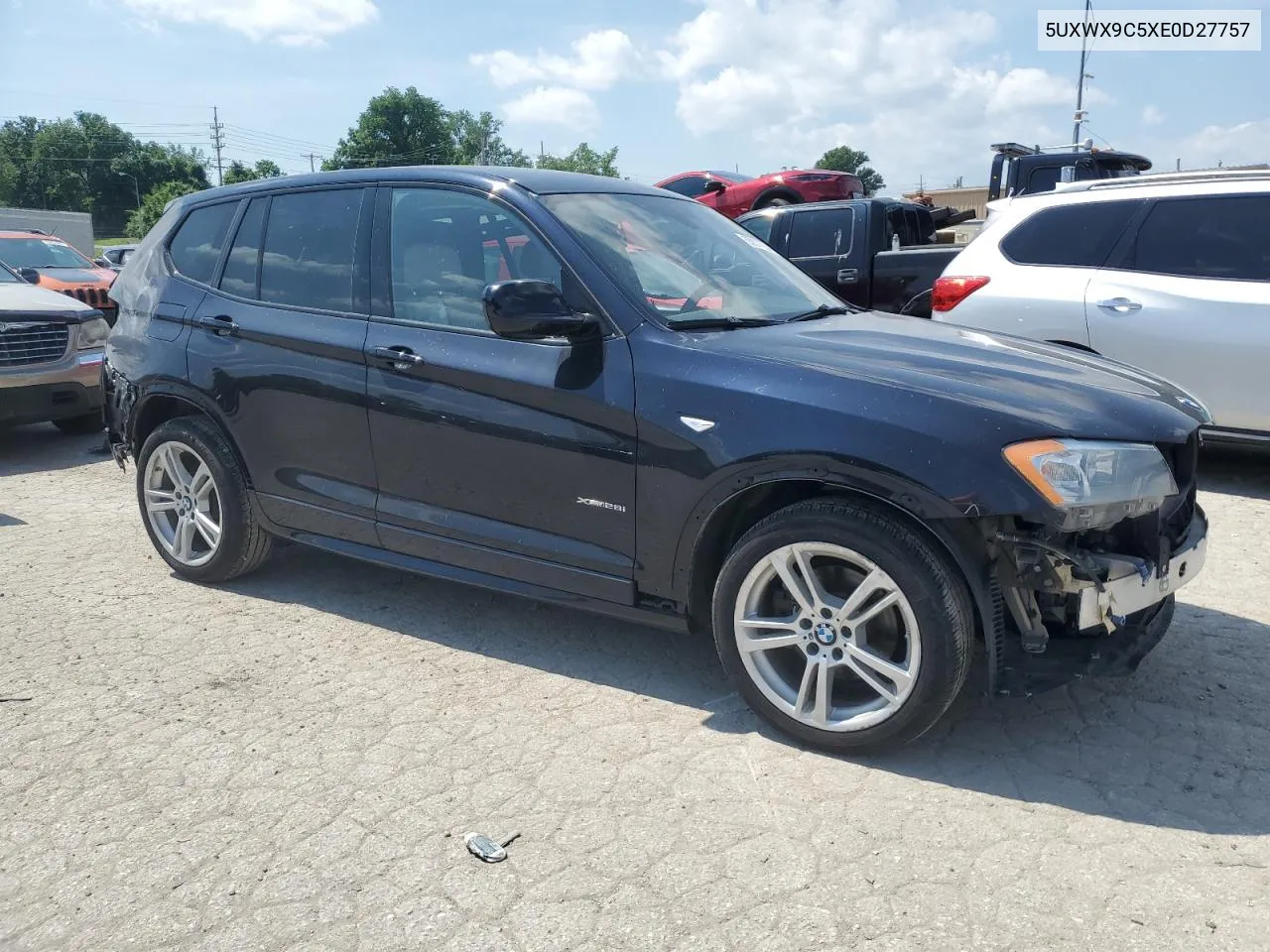 5UXWX9C5XE0D27757 2014 BMW X3 xDrive28I