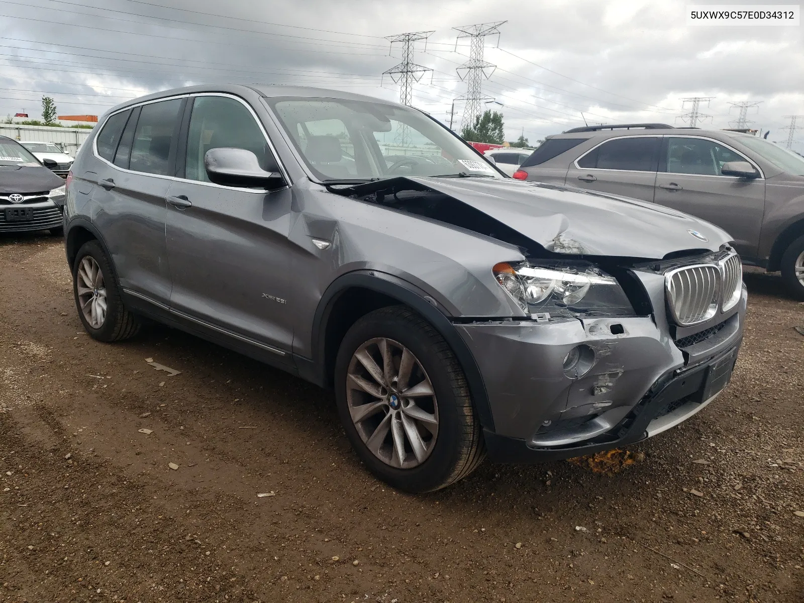 5UXWX9C57E0D34312 2014 BMW X3 xDrive28I