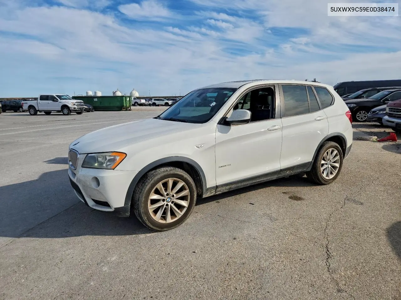 5UXWX9C59E0D38474 2014 BMW X3 xDrive28I