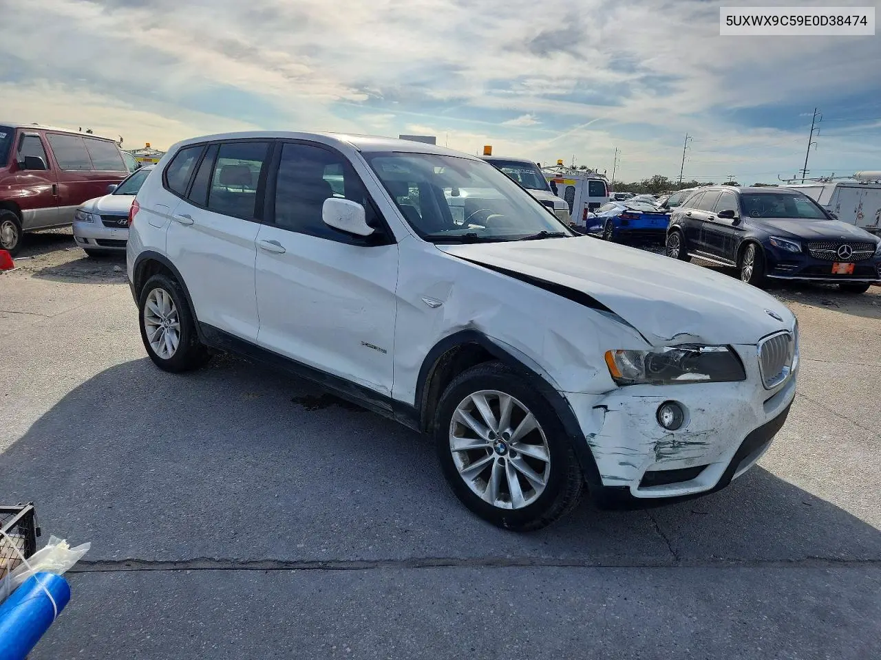 5UXWX9C59E0D38474 2014 BMW X3 xDrive28I