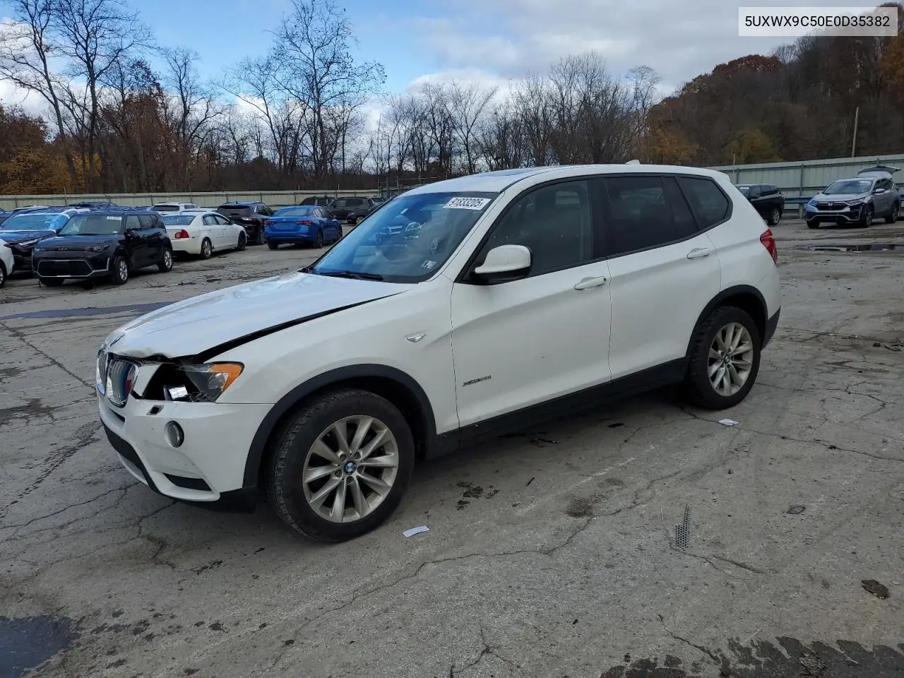 5UXWX9C50E0D35382 2014 BMW X3 xDrive28I