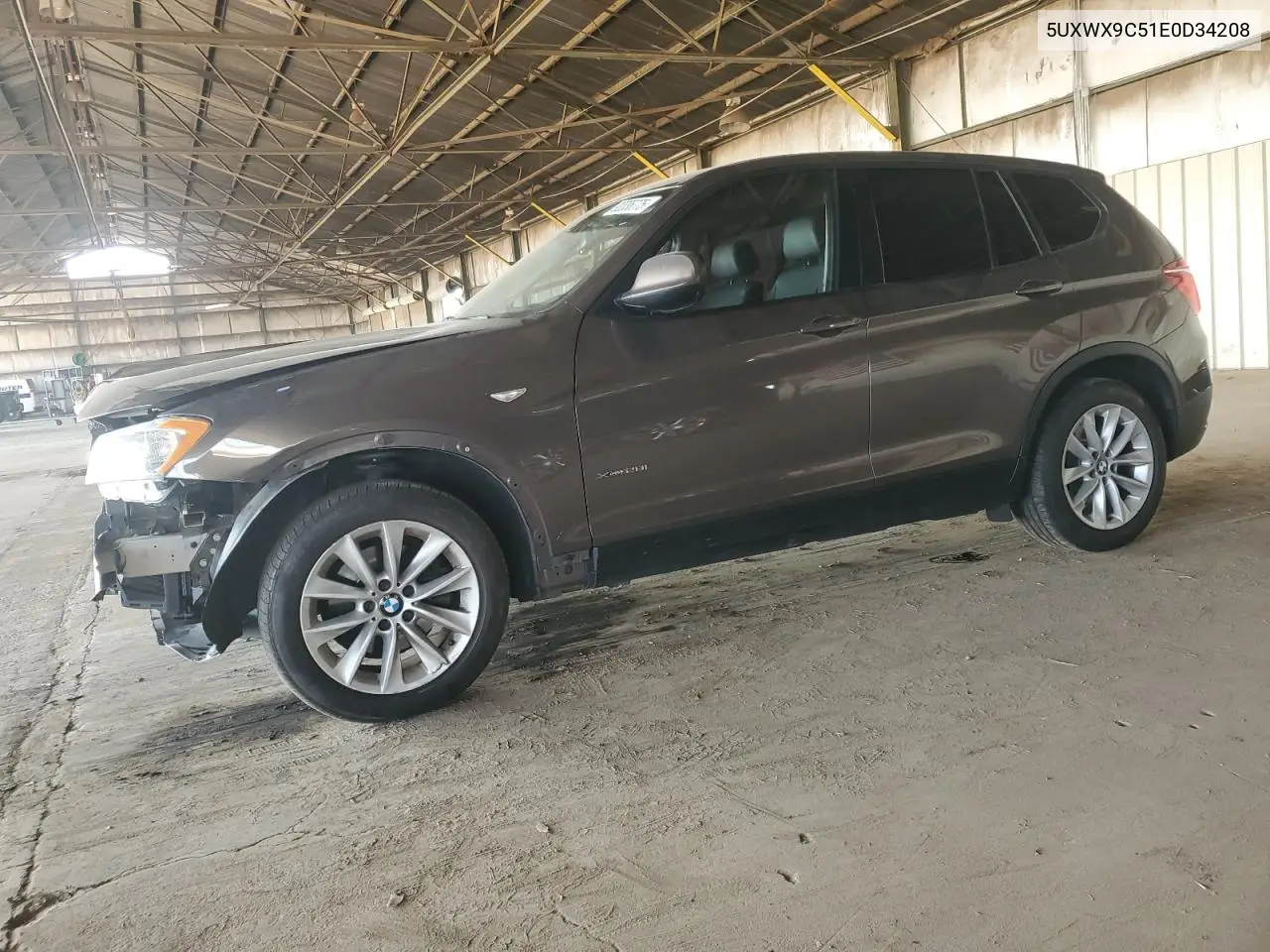 5UXWX9C51E0D34208 2014 BMW X3 xDrive28I