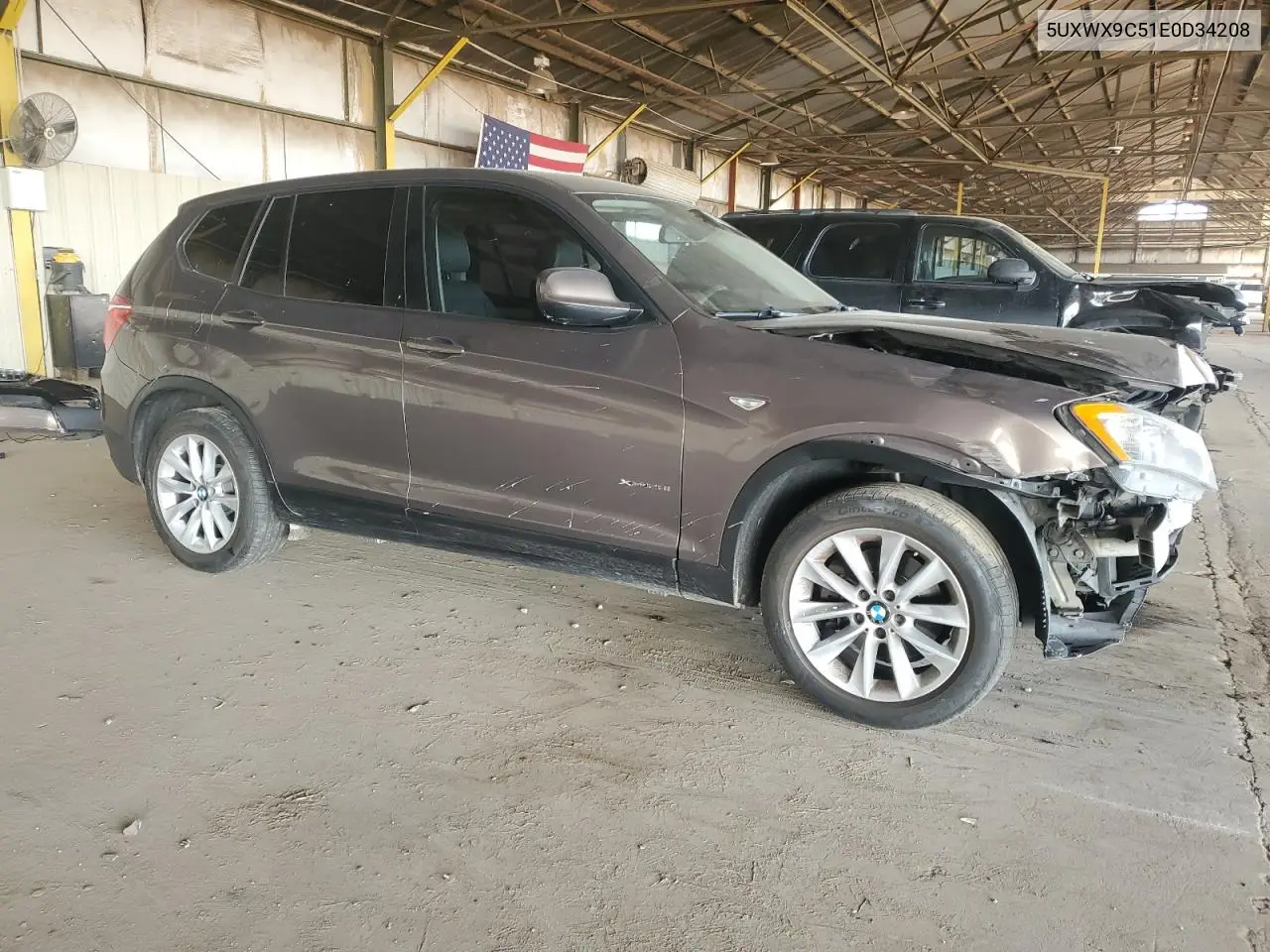 5UXWX9C51E0D34208 2014 BMW X3 xDrive28I
