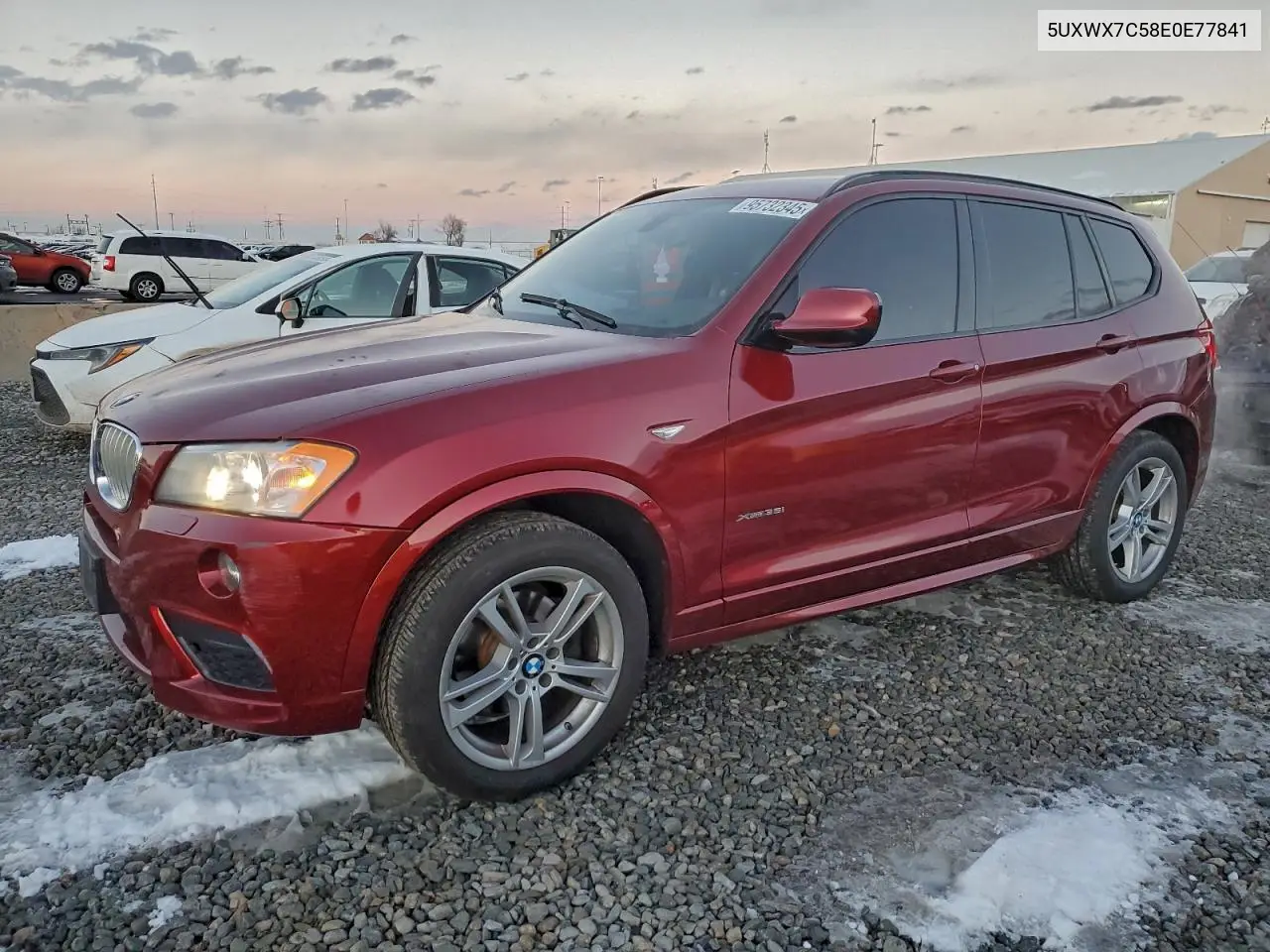 5UXWX7C58E0E77841 2014 BMW X3 xDrive35I