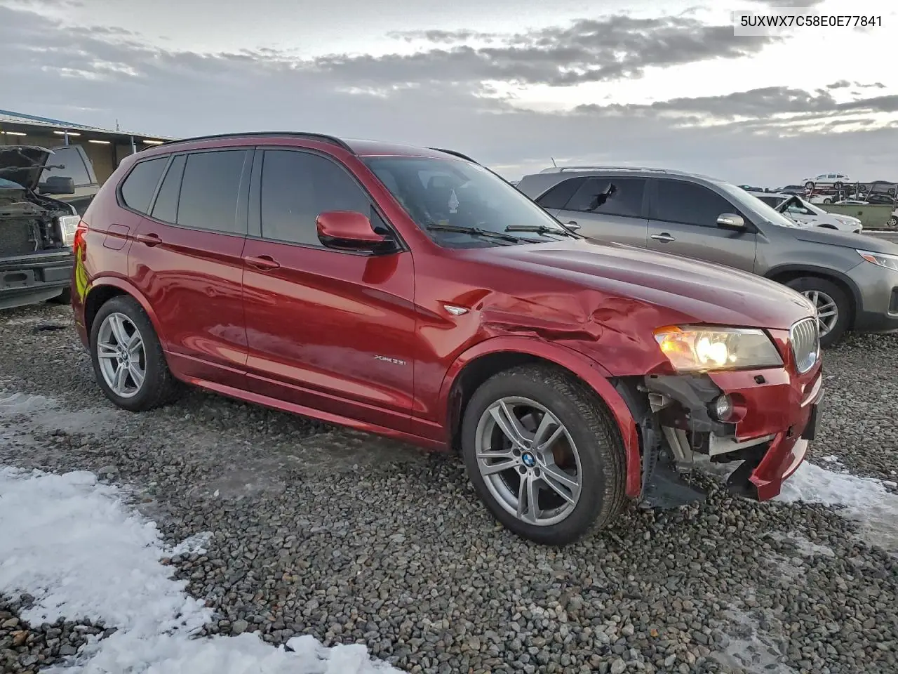 5UXWX7C58E0E77841 2014 BMW X3 xDrive35I