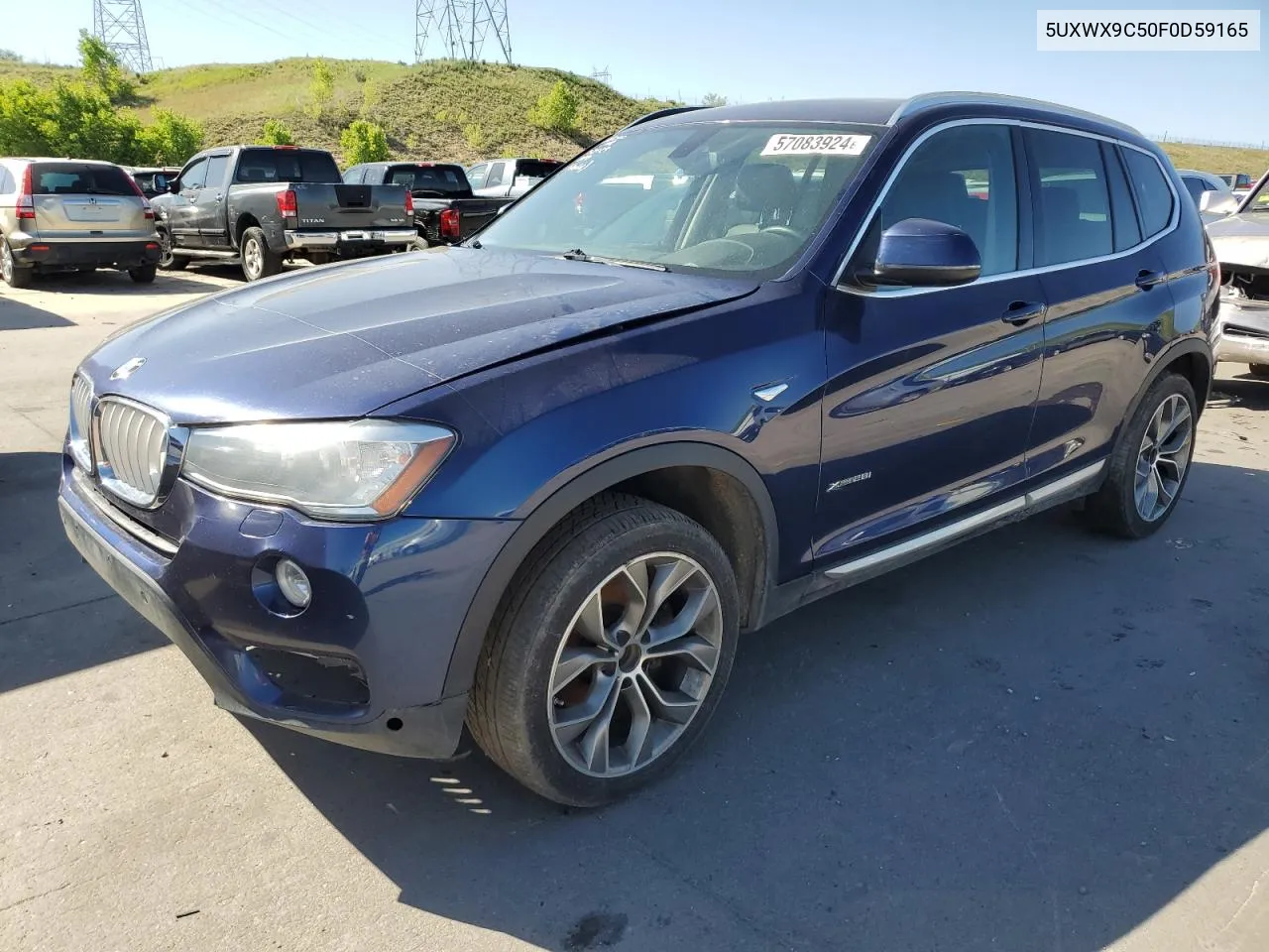 5UXWX9C50F0D59165 2015 BMW X3 xDrive28I