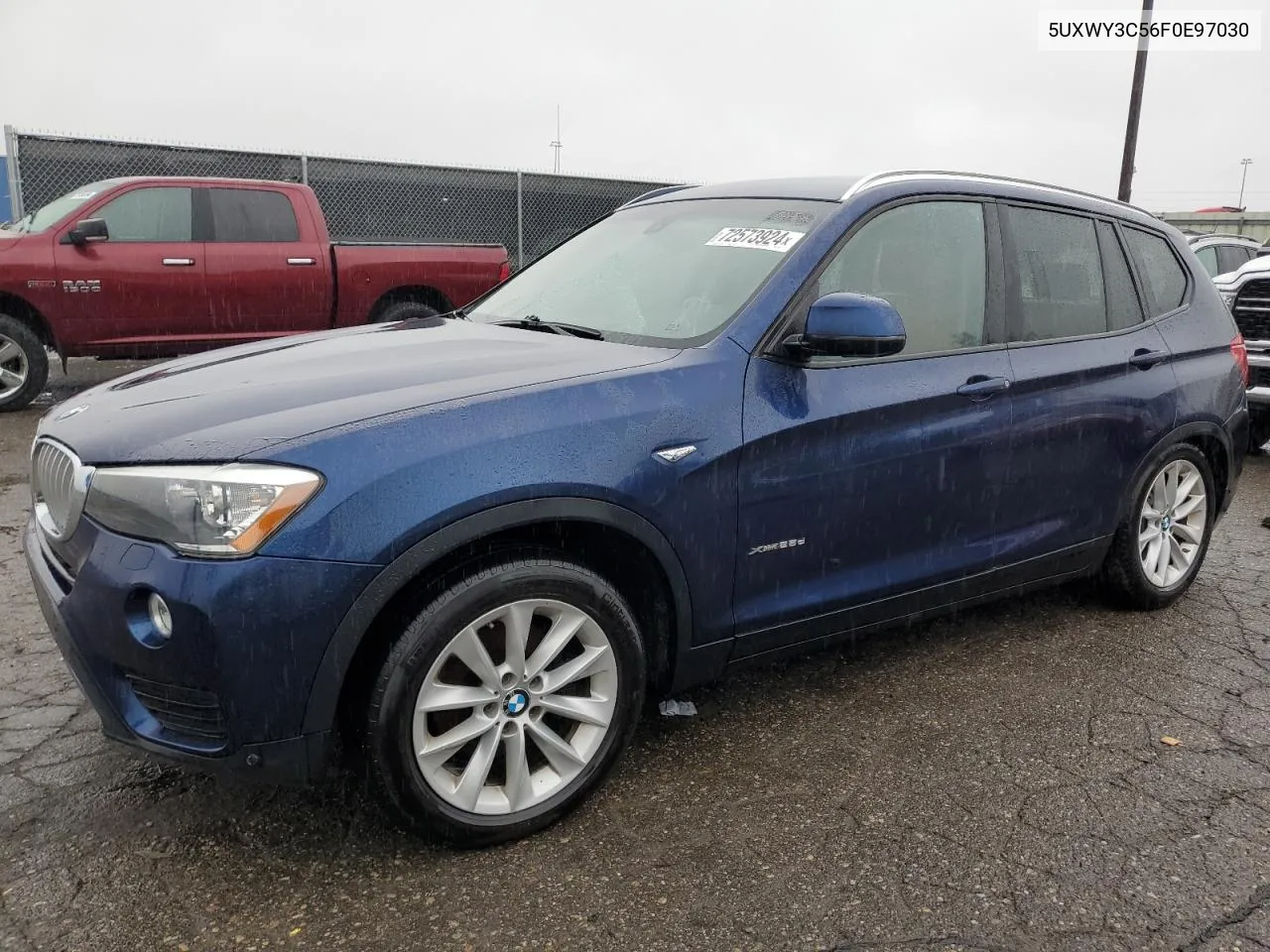 5UXWY3C56F0E97030 2015 BMW X3 xDrive28D