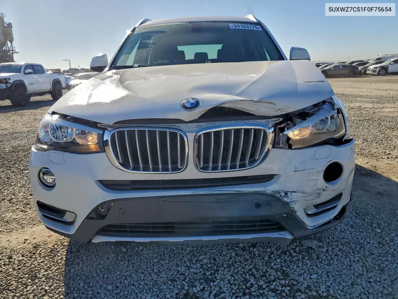 5UXWZ7C51F0F75654 2015 BMW X3 Sdrive28I