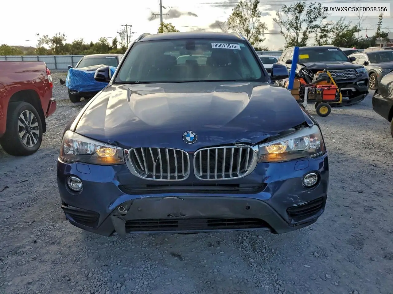 5UXWX9C5XF0D58556 2015 BMW X3 xDrive28I