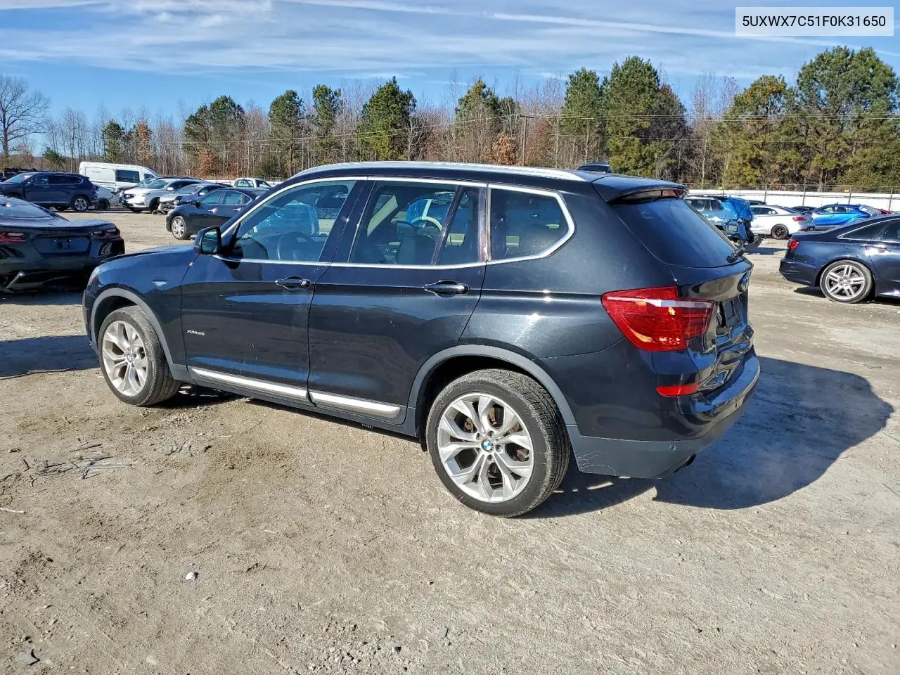 5UXWX7C51F0K31650 2015 BMW X3 xDrive35I