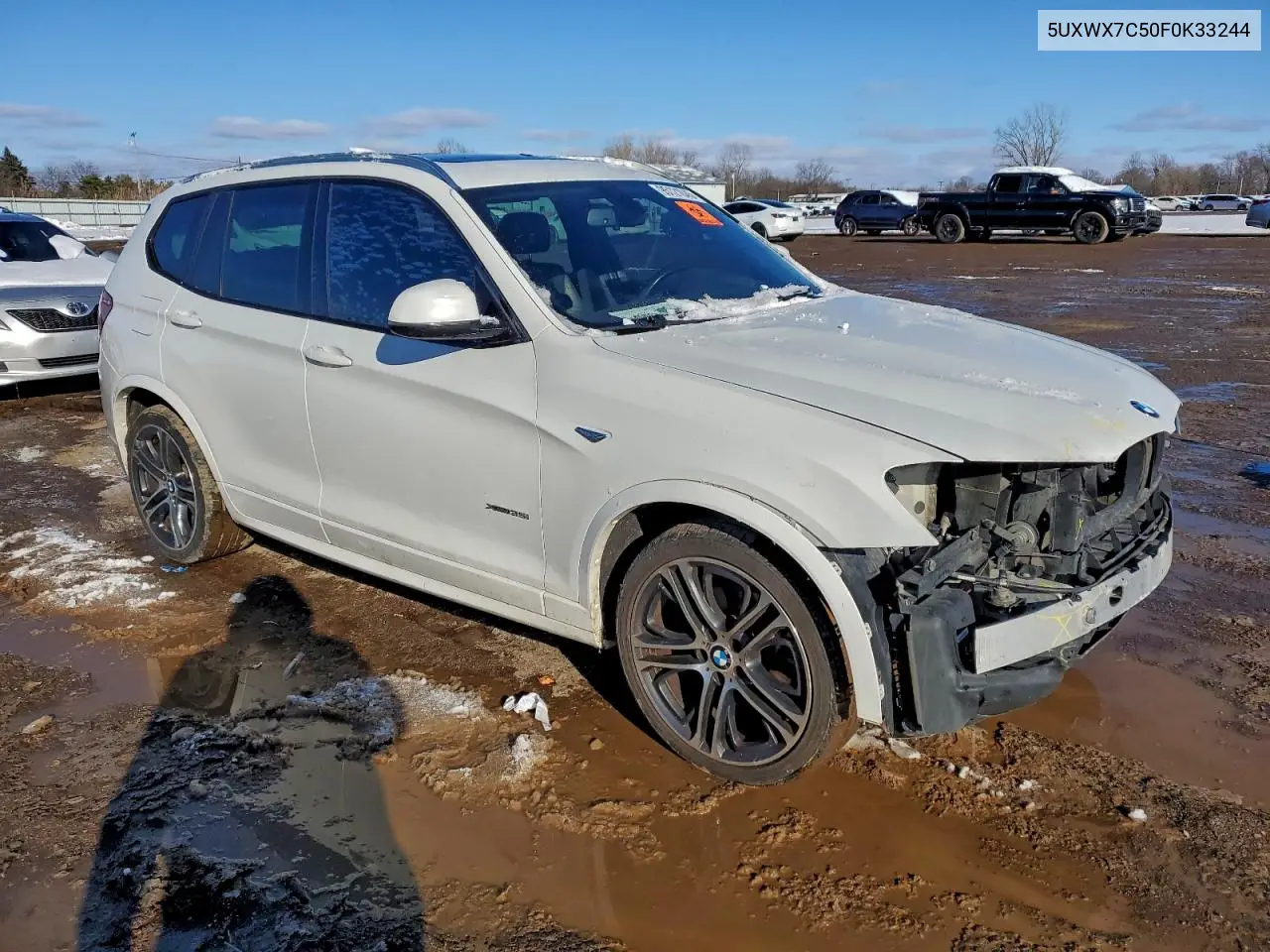 5UXWX7C50F0K33244 2015 BMW X3 xDrive35I