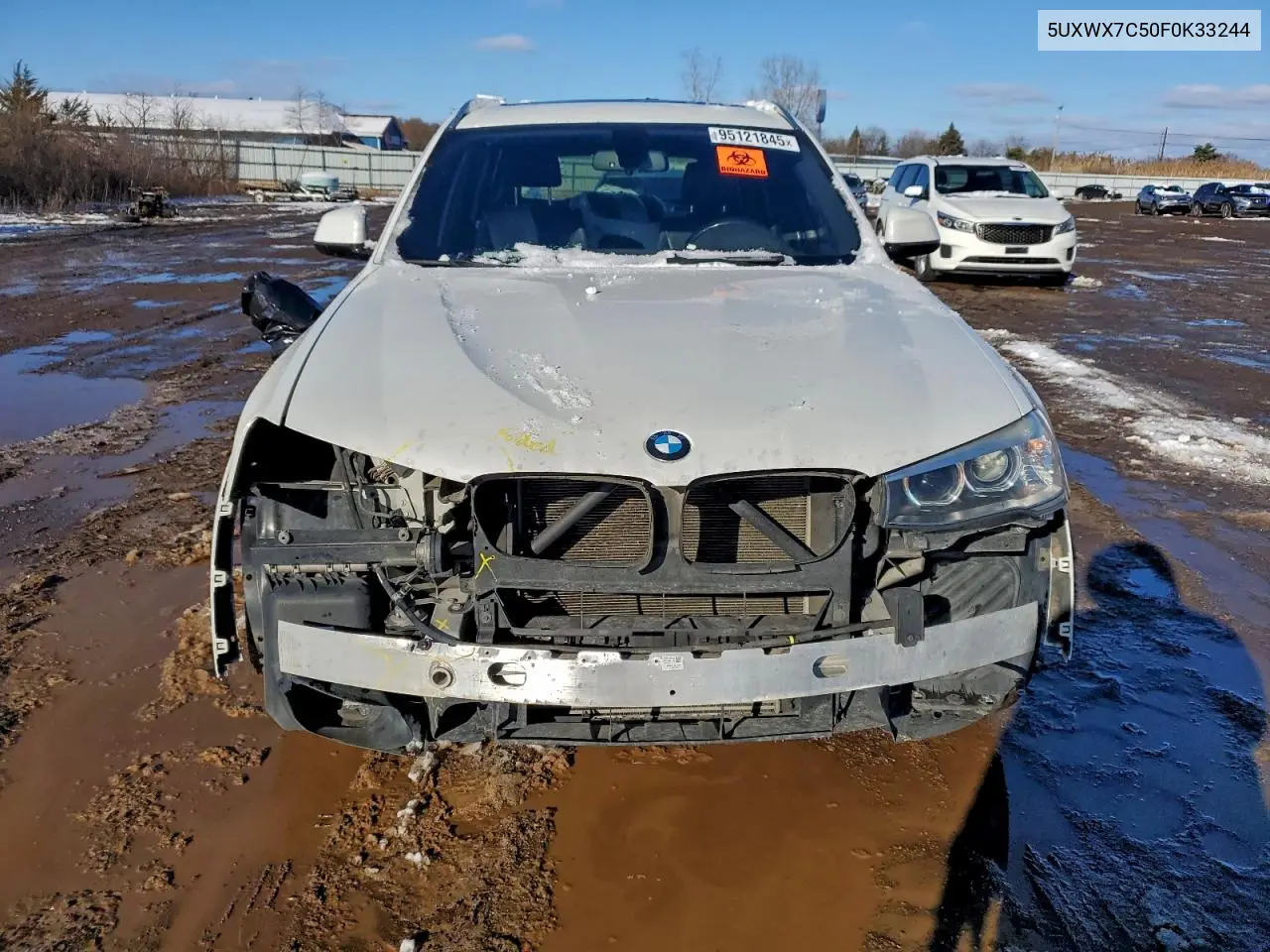5UXWX7C50F0K33244 2015 BMW X3 xDrive35I