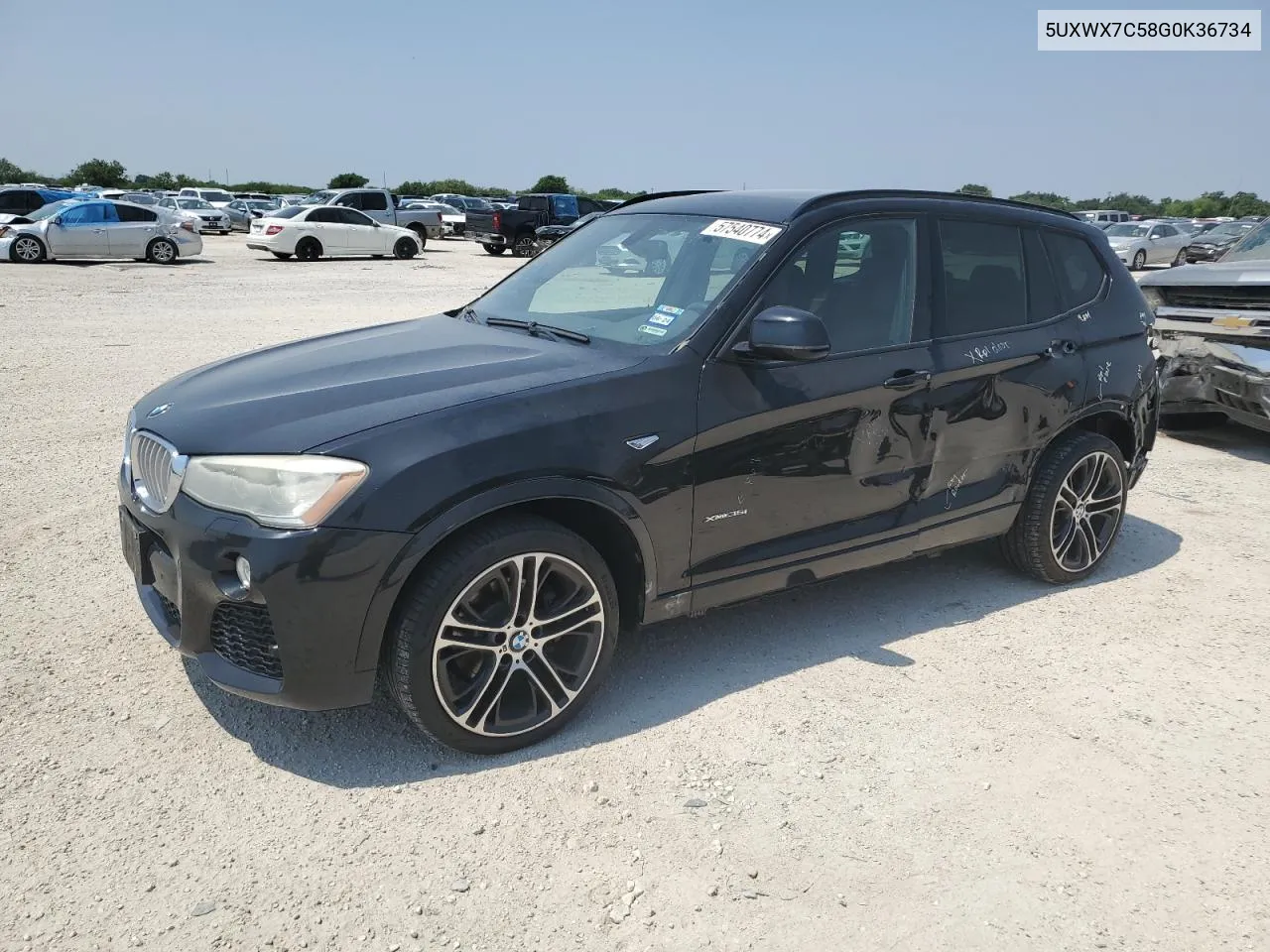 5UXWX7C58G0K36734 2016 BMW X3 xDrive35I