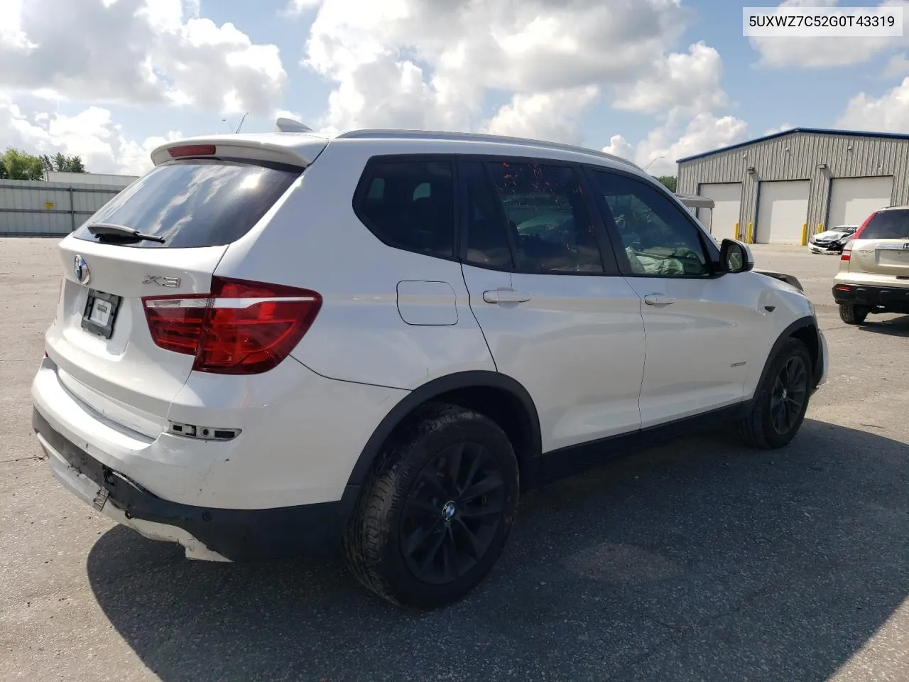 5UXWZ7C52G0T43319 2016 BMW X3 Sdrive28I