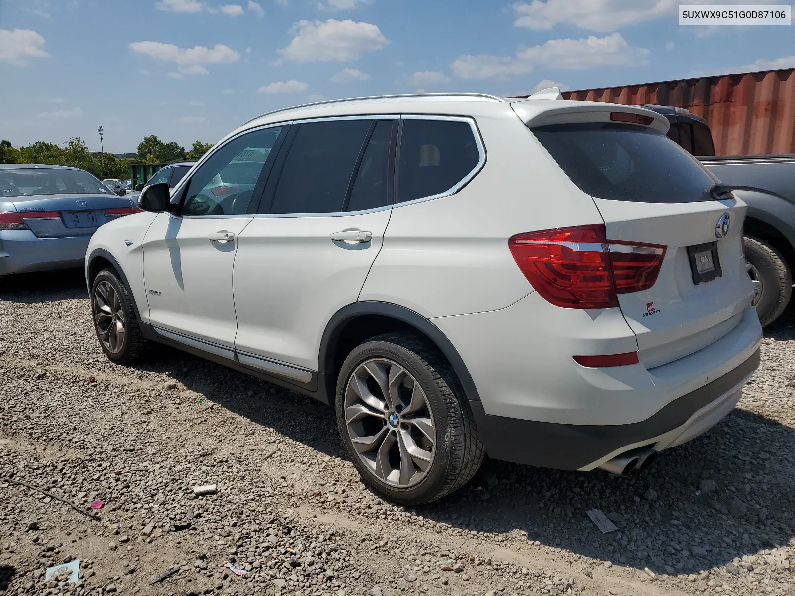 5UXWX9C51G0D87106 2016 BMW X3 xDrive28I