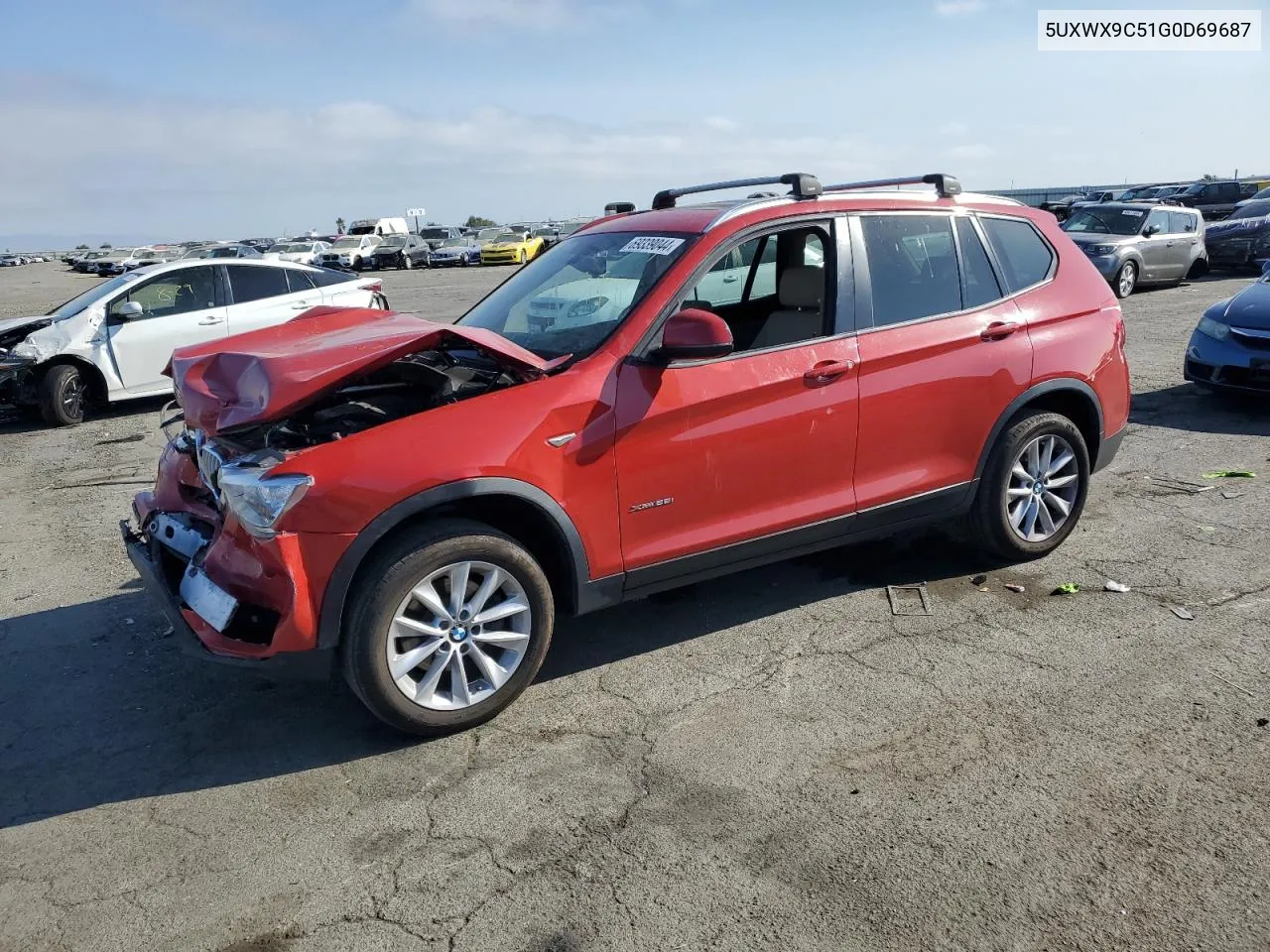 5UXWX9C51G0D69687 2016 BMW X3 xDrive28I