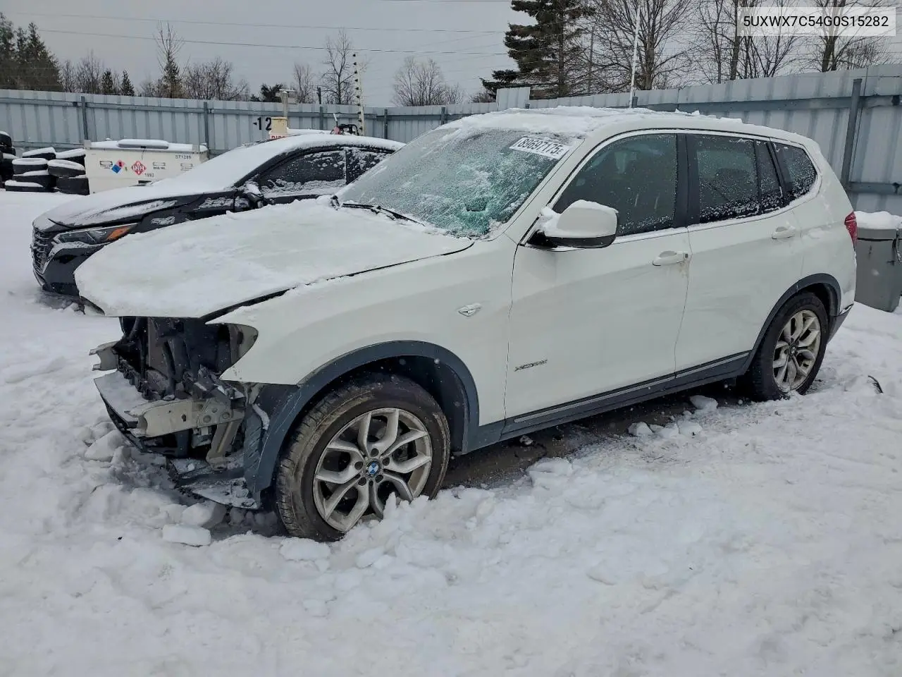5UXWX7C54G0S15282 2016 BMW X3 xDrive35I