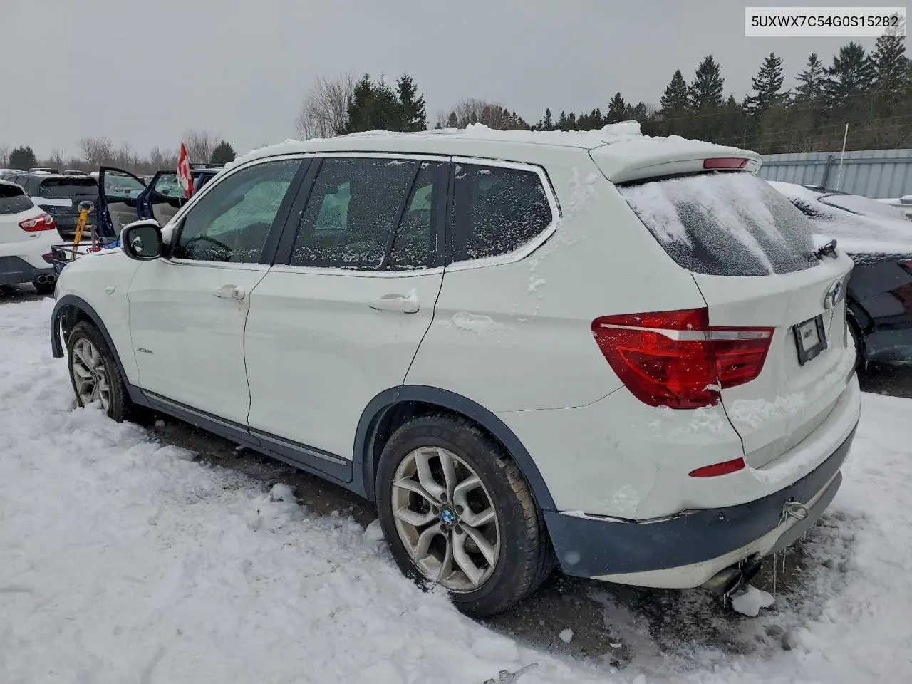 5UXWX7C54G0S15282 2016 BMW X3 xDrive35I
