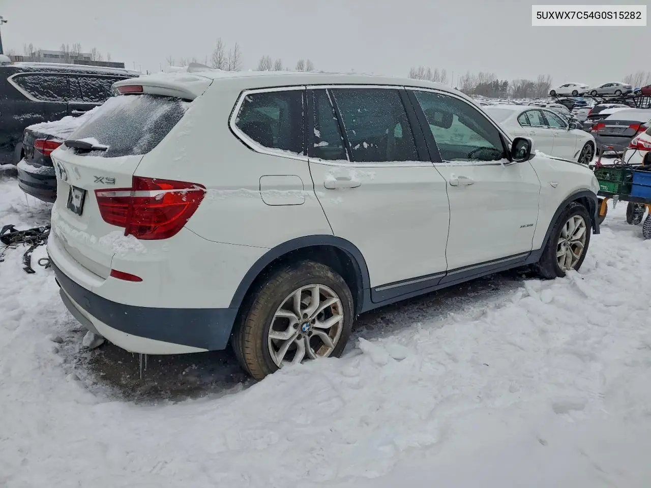 5UXWX7C54G0S15282 2016 BMW X3 xDrive35I