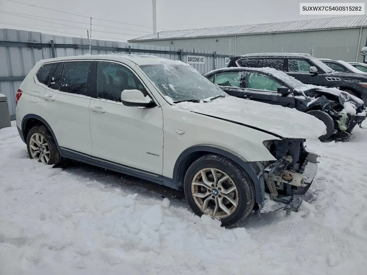 5UXWX7C54G0S15282 2016 BMW X3 xDrive35I